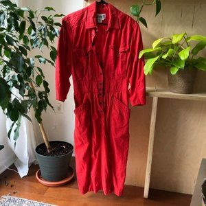 Red Vintage Dress